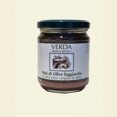 Patè di olive taggiasche in olio EVO