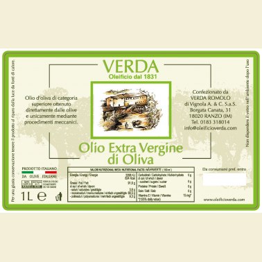 Olio EVO Filtrato 1L