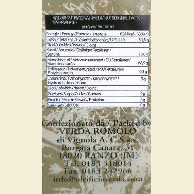 Olio EVO non filtrato 5 L