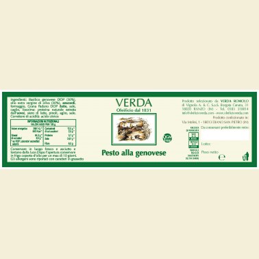 Pesto alla genovese 180gr